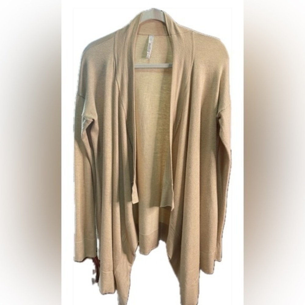 Miilla Clothing Soft Luxurious Waterfall Geometric Cardigan Sweater